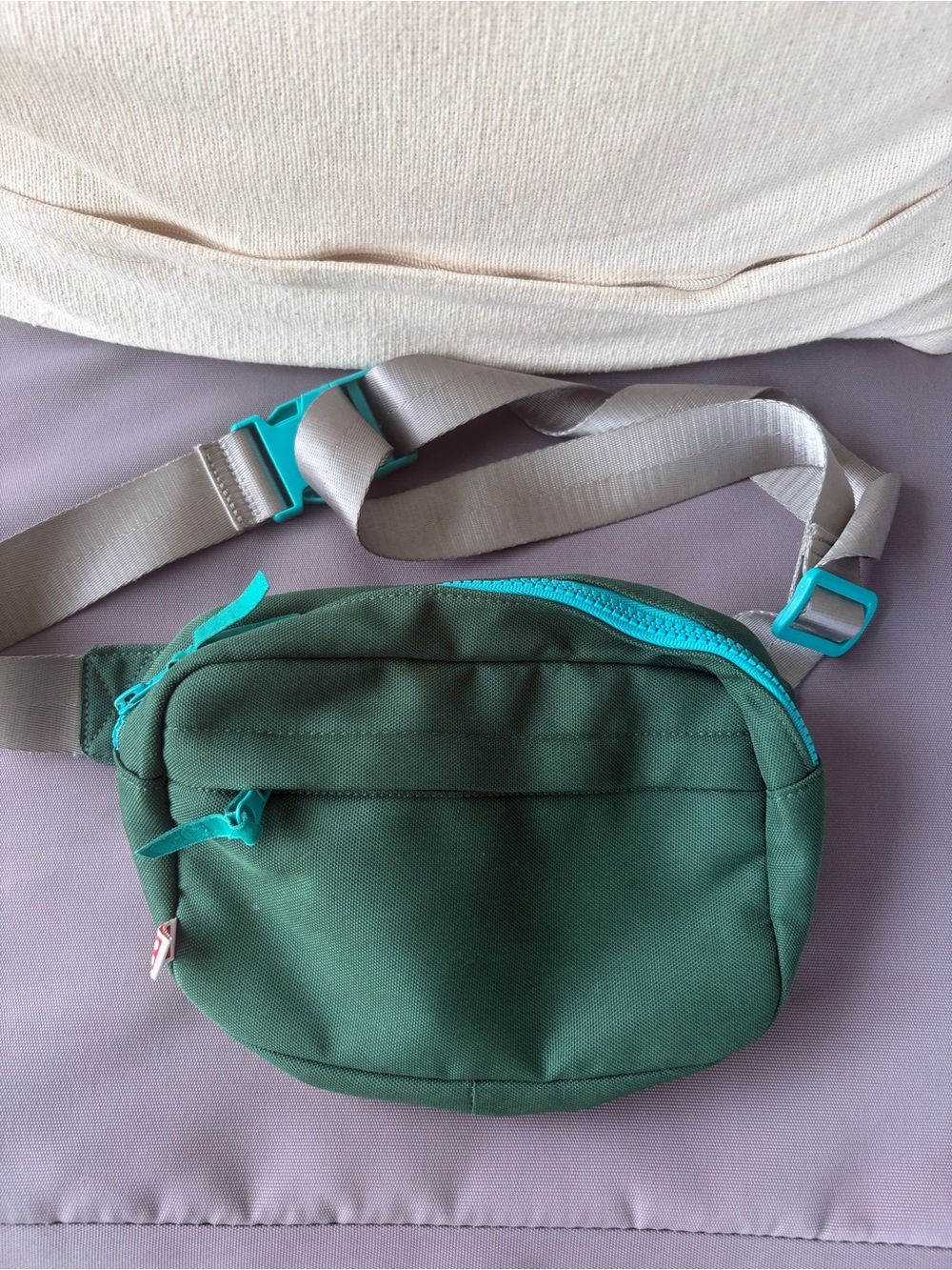Lego Green and Teal Kids Waist Bag